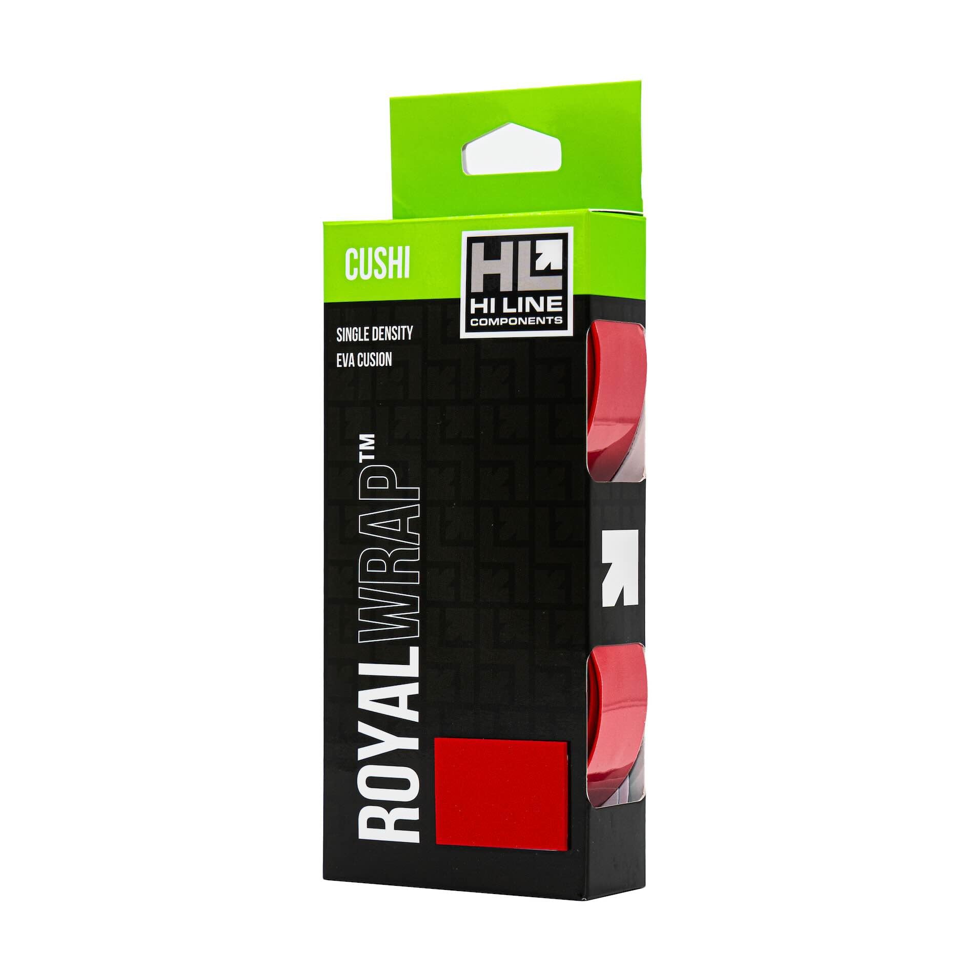 Hi Line Royal Wrap Bar Tape 2.5mm Cushi Red