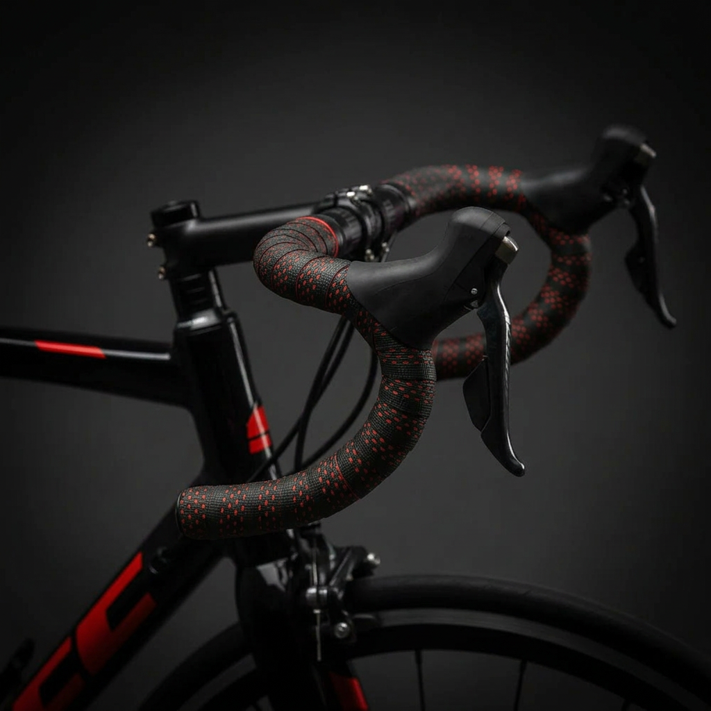 Hi Line Lux Bar Tape 3mm Crimson Black/Red