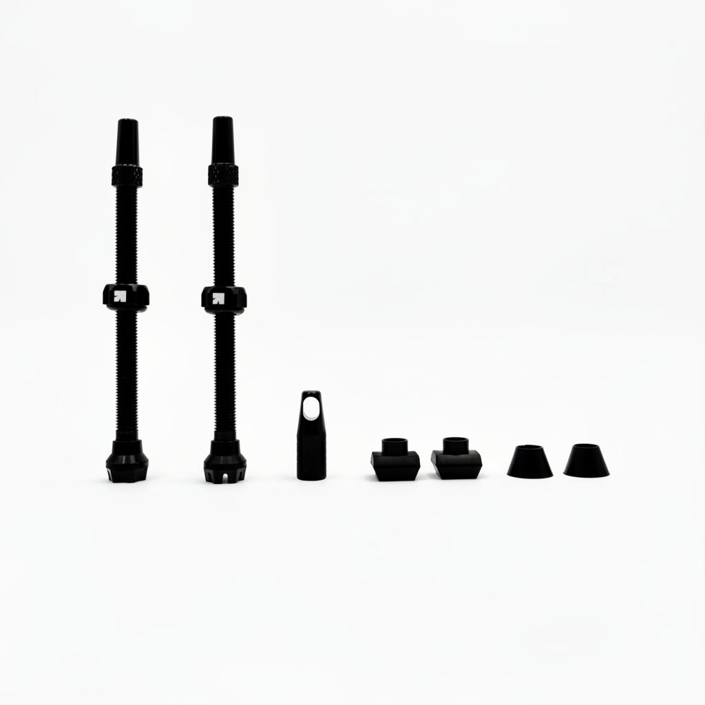 Hi Line Tubeless Gem Valves 80mm Onyx Black