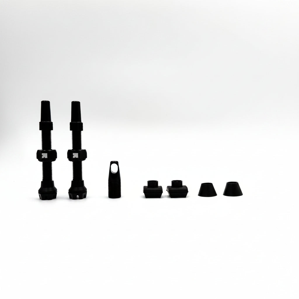 Hi Line Tubeless Gem Valves 44mm Onyx Black